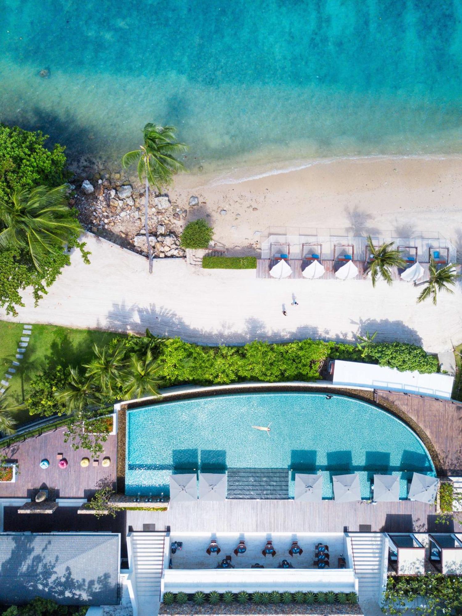 Conrad Koh Samui Otel Taling Ngam Beach Dış mekan fotoğraf