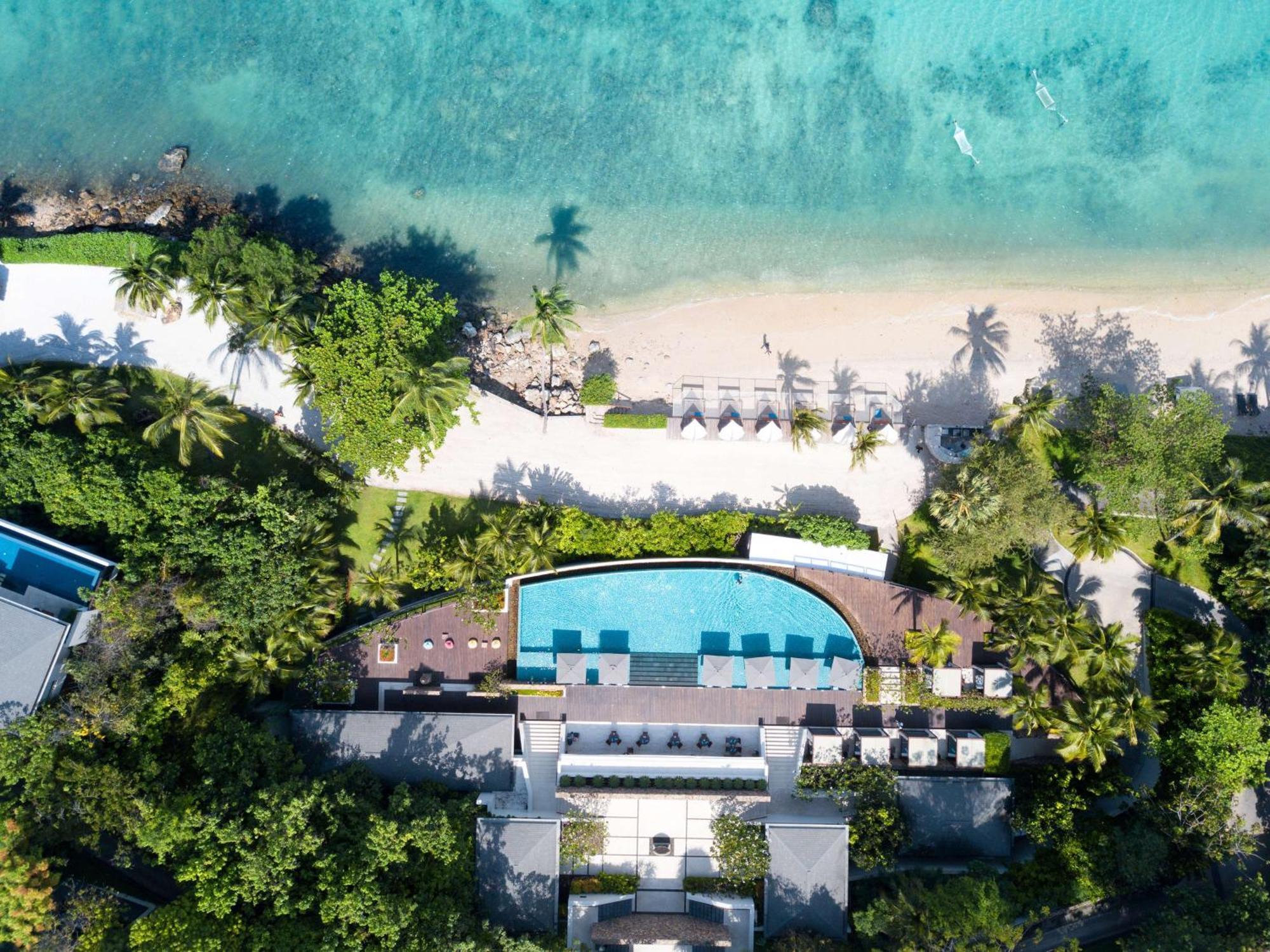 Conrad Koh Samui Otel Taling Ngam Beach Dış mekan fotoğraf